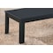 Monarch Specialties Dining Table - 36"X 60" / Espresso / Black Metal I 7840P - alternate 5